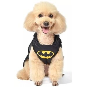 DC Comics Batman Hooded Dog‎ Pet Costume Apparel Size Small New